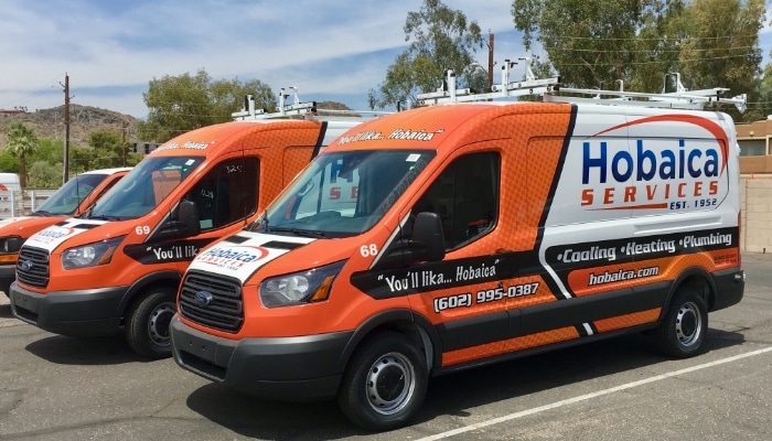 Hobaica Vans Parked Hobaica Vans Parked